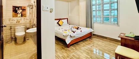 Superior-Doppelzimmer | Schreibtisch, kostenloses WLAN