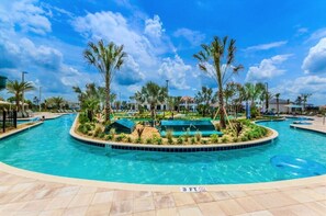 Una piscina riscaldata