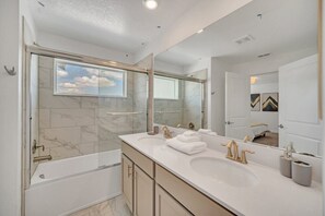 Hair dryer, towels