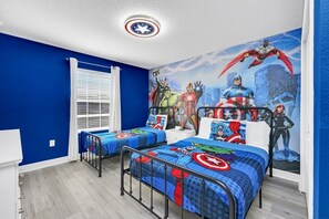 4 chambres, fer et planche à repasser, Wi-Fi, literie fournie