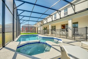 Una piscina climatizada