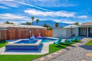Pool - Palm Springs Oasis • Private Pool & Spa • Mini Golf • 4BR Escape (North Palm Springs)