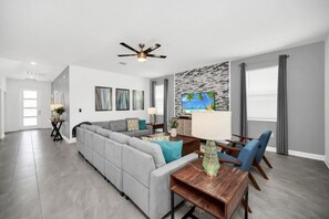 Área de sala de estar