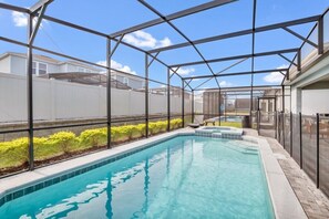 Piscine chauffée