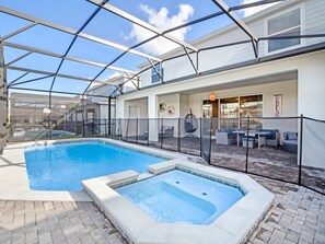 Una piscina climatizada