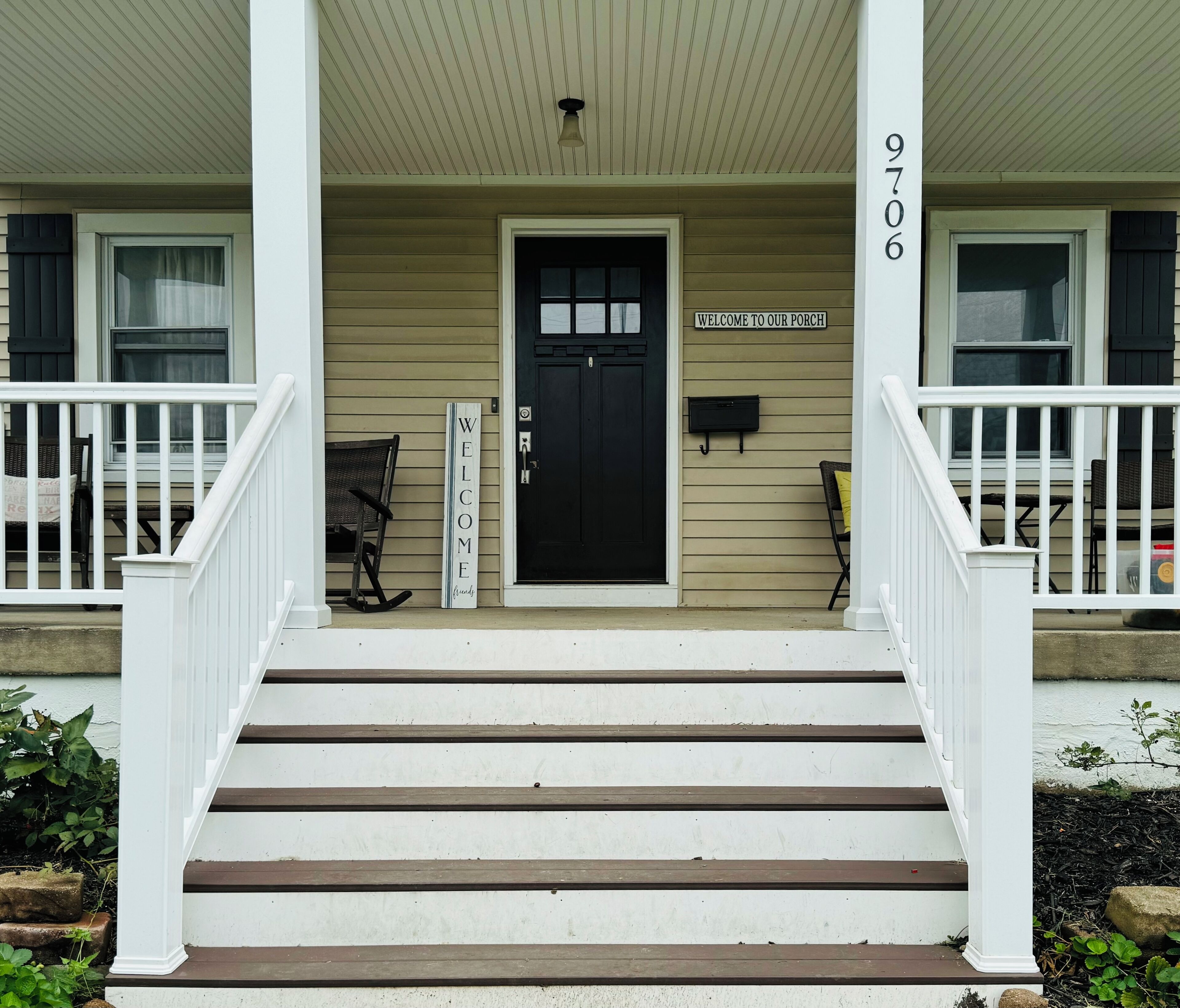 Charming 2 family home with complete access and privacy to entire first floor. 