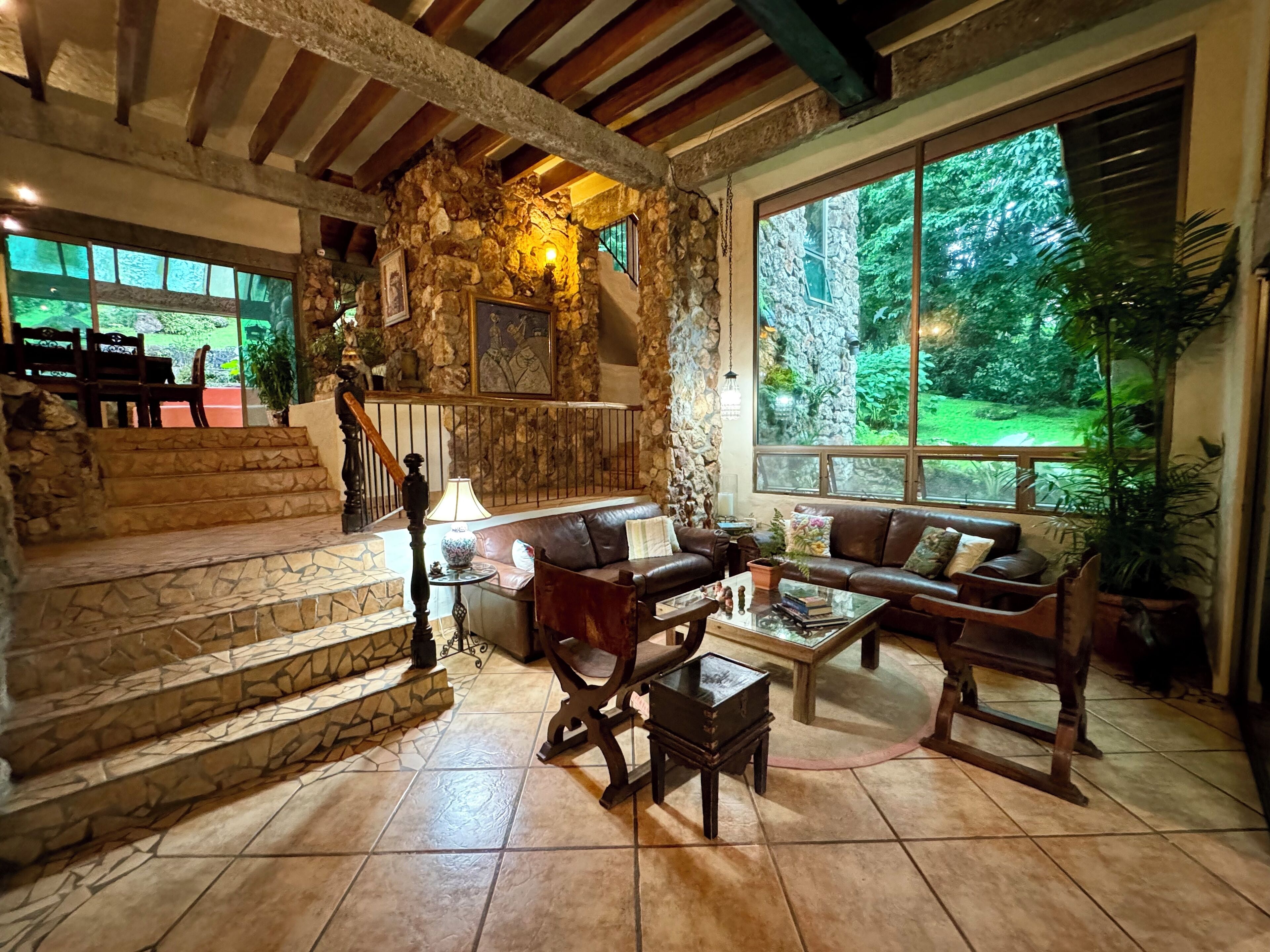 Lower level living room