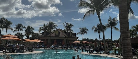 Außenpool, beheizter Pool