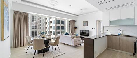 华丽公寓, 运河景观 | 私人厨房 | 烤箱、炉灶