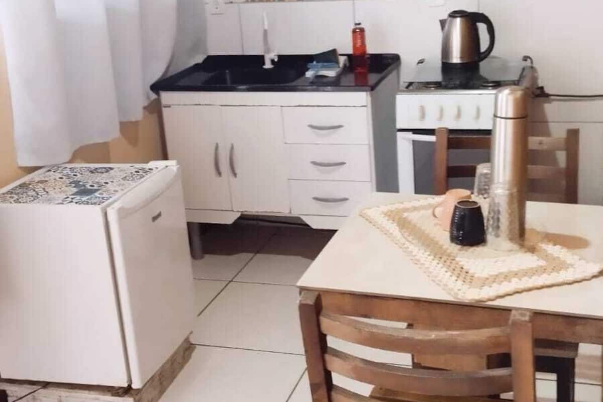 Superior Double Room, 1 Bedroom | Private kitchen | Dining tables