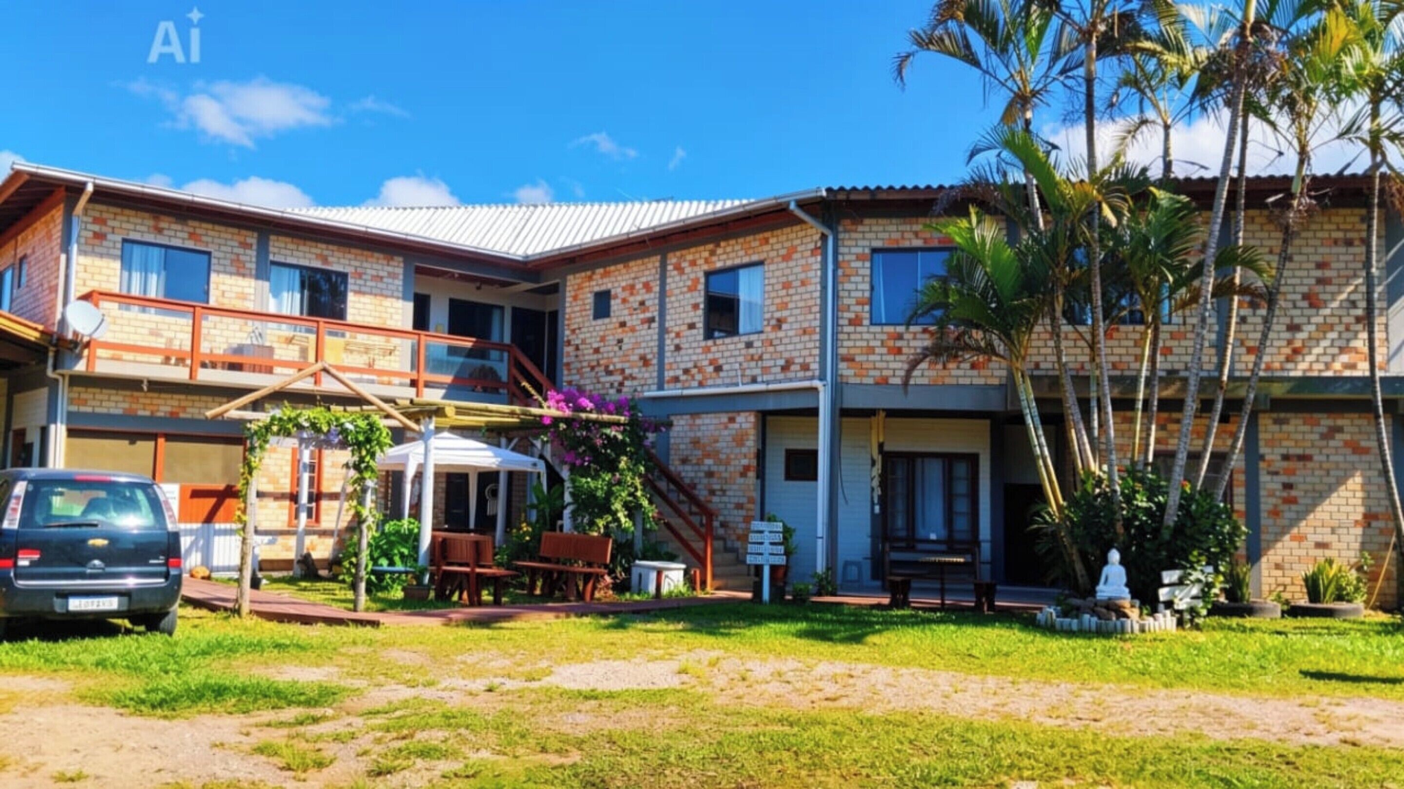Fachada da propriedade