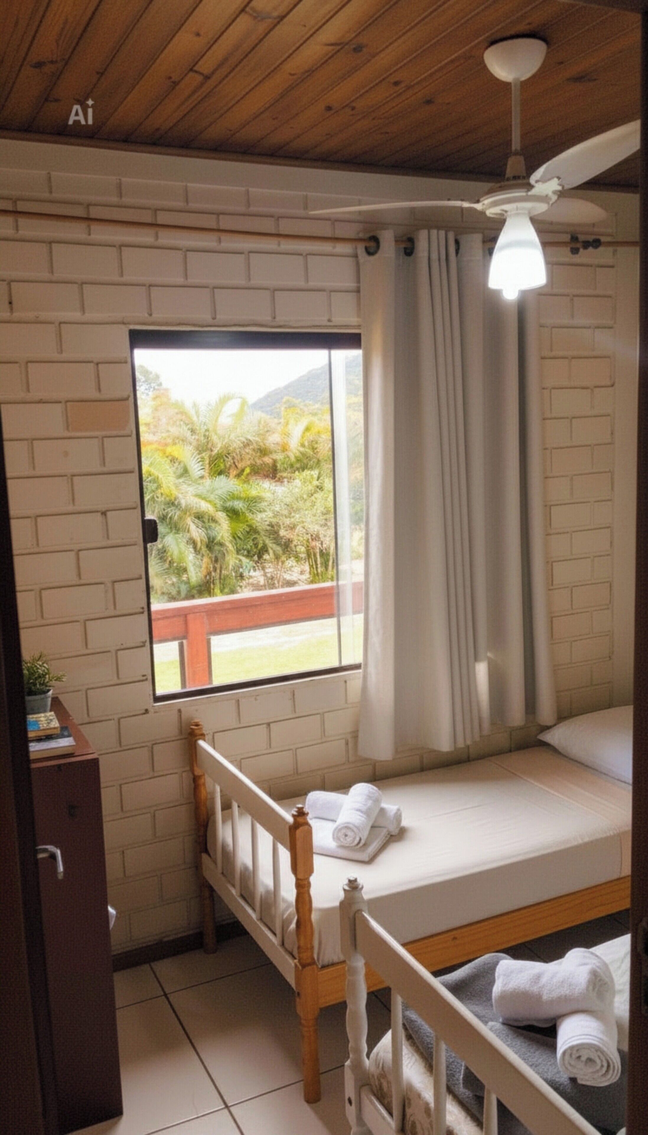 Standard Apartment, 2 Bedrooms, Kitchen, Garden View | Free WiFi, bed sheets