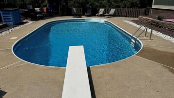 Una piscina climatizada