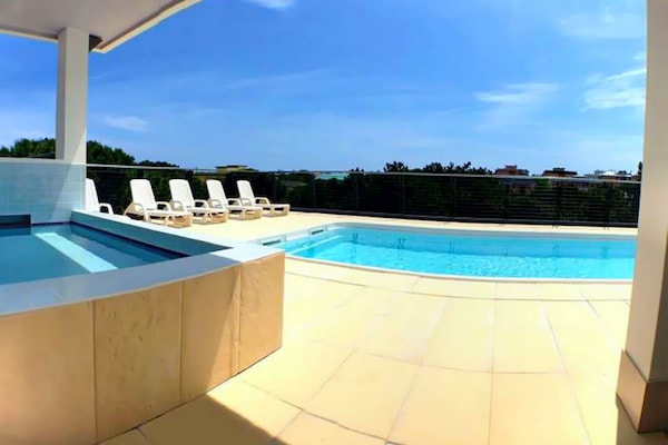 Autumn, Pool, Spring, Summer