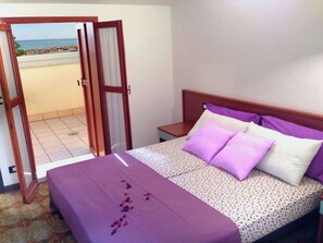1 bedroom, iron/ironing board, travel crib, free WiFi