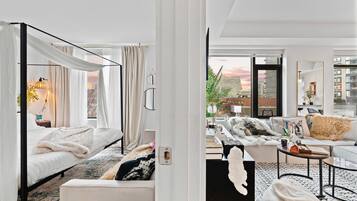 2 多间卧室、熨斗/熨衣板、旅行婴儿床、WiFi