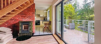 Mysigt hem i Przechlewo med WiFi