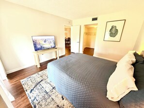 2 habitaciones, tabla de planchar con plancha y wifi gratis 