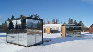 Unclassified image, 3 of 37, button - Glamping Near Glacier & Whitefish, 80 Acres, River Access, Mtn Views: Tent C3 (Kalispell)