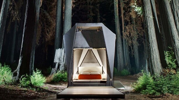 Unclassified image, 1 of 37, button - Glamping Near Glacier & Whitefish, 80 Acres, River Access, Mtn Views: Tent C5 (Kalispell)