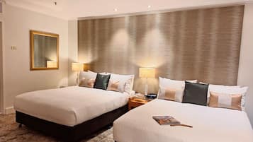 Standard Queen | 1 bedroom, desk, laptop workspace, iron/ironing board