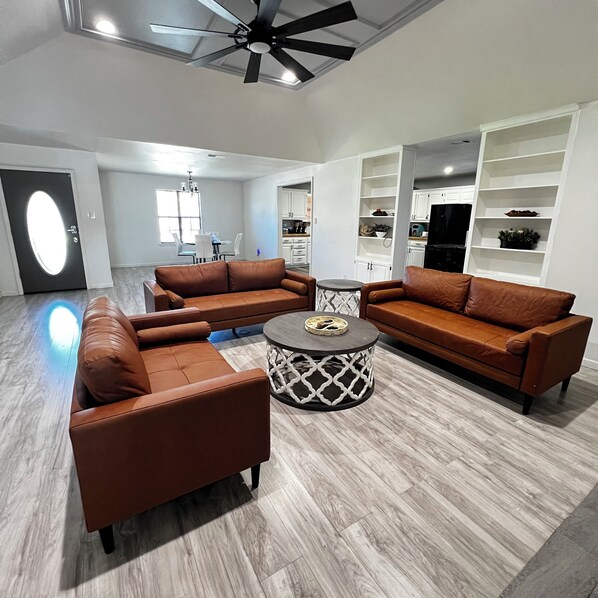 TV connectée, cheminée