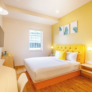 行政雙人房 | 書桌、手提電腦工作空間、熨斗/熨衫板、免費 Wi-Fi