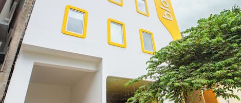 Fassade der Unterkunft