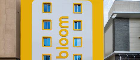 Voorkant van accommodatie