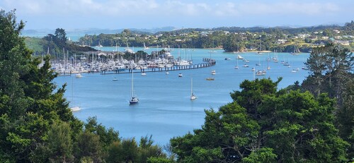 Park-like grounds, stunning sea views & private trail to the water's edge.