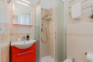 Shower, hair dryer, bidet