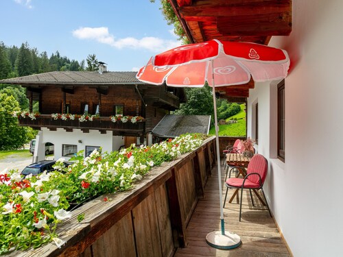 Large family apartment by the Alpbach ski lift