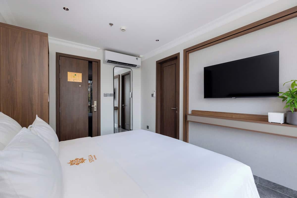 1 habitación, ropa de cama de alta calidad y colchones con pillow-top