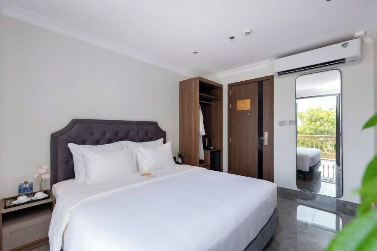 Ropa de cama de alta calidad, colchones con acolchado adicional, minibar