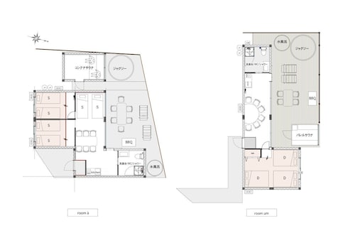 客室の設備とサービス