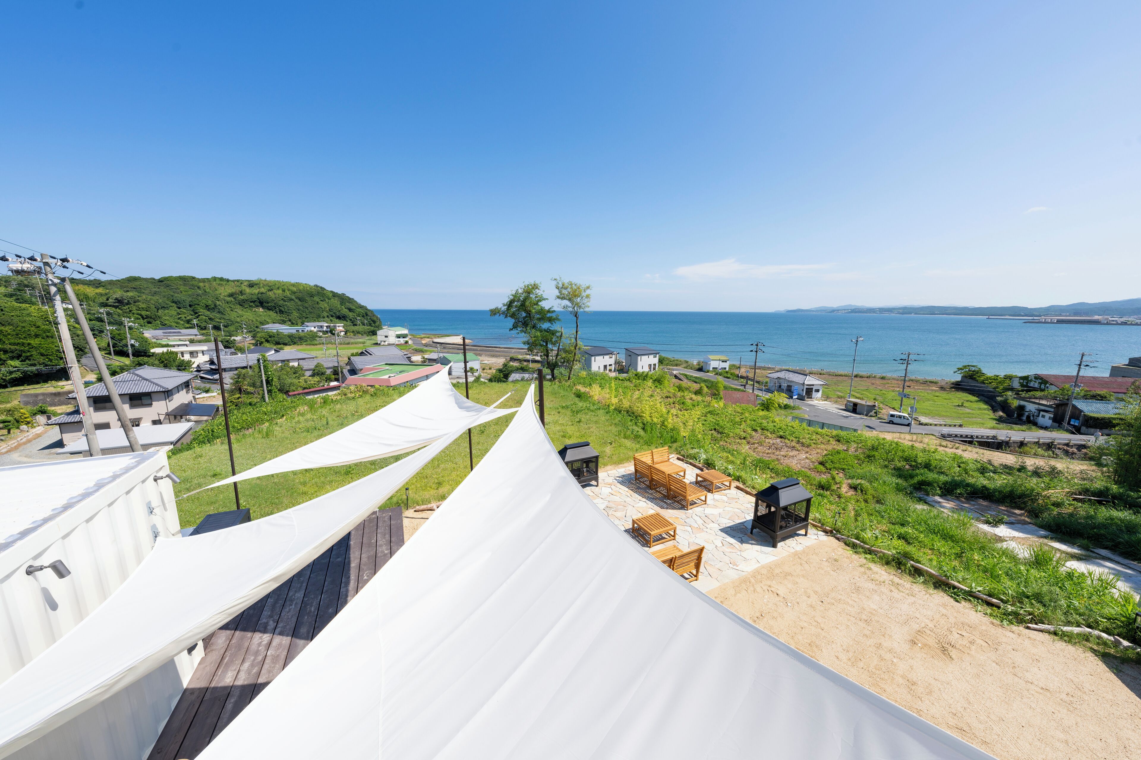 Façade de l’hébergement