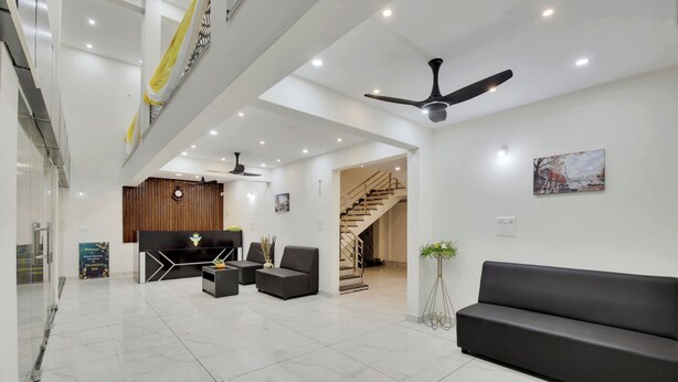 Sala de estar en el lobby