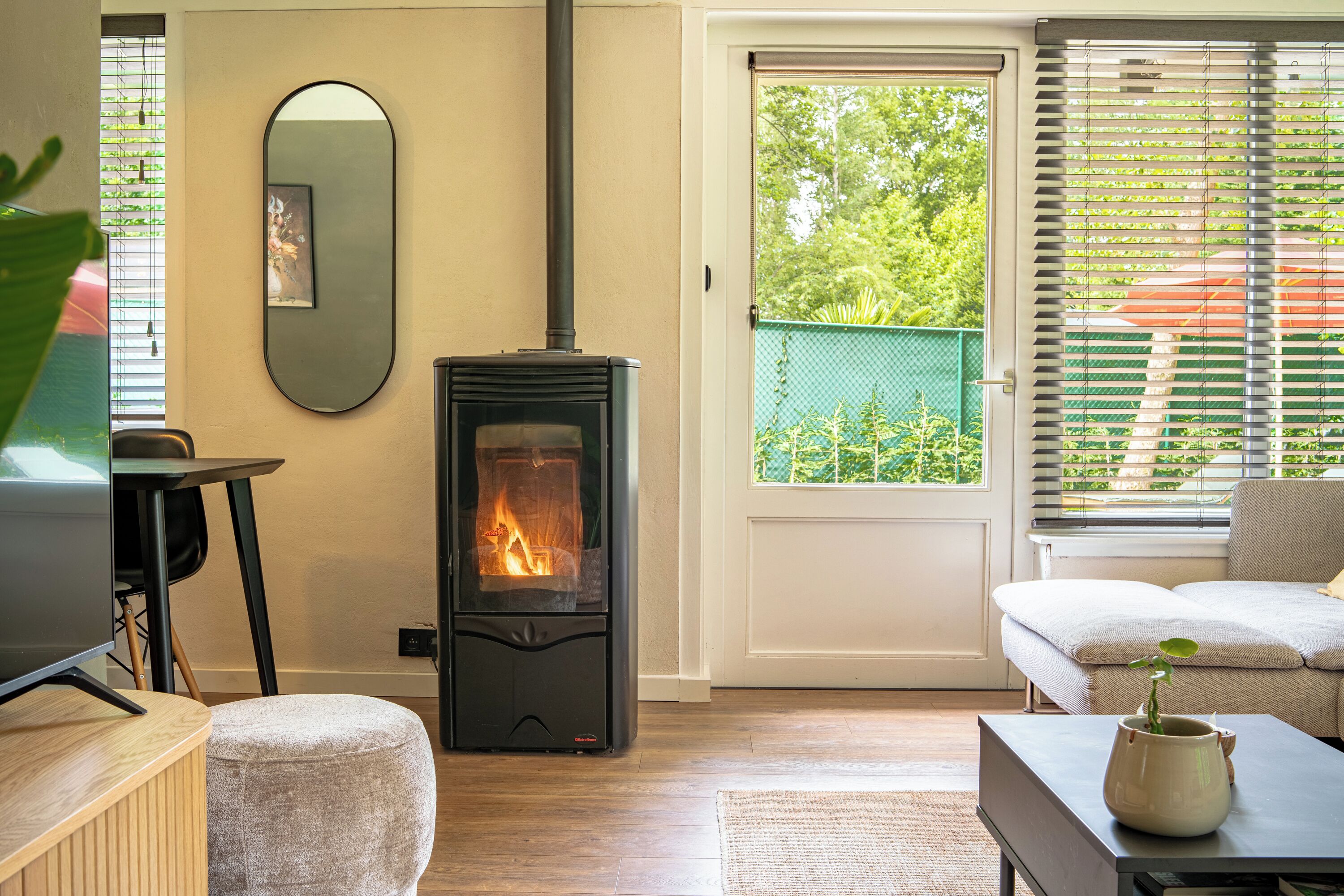 Een smart-tv en een filmbibliotheek