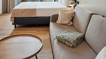 1 habitación, decoración personalizada, muebles diferentes y escritorio