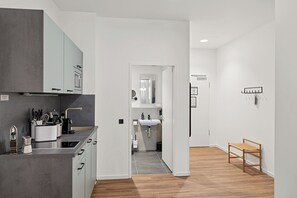 Private kitchen - Limehome Memmingen Maximilianstraße (Memmingen)