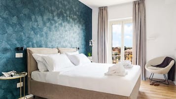 Casa geminada luxo, vista para a cidade | 1 quarto, Wi-Fi de cortesia
