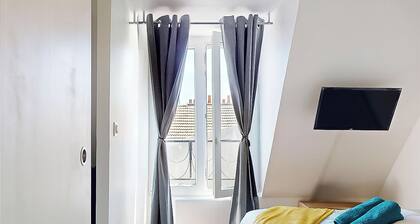 TWIN 1 & 2 STUDIOS METRO PARIS DISNEY WIFI RER A