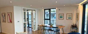 TV, stereo, offices