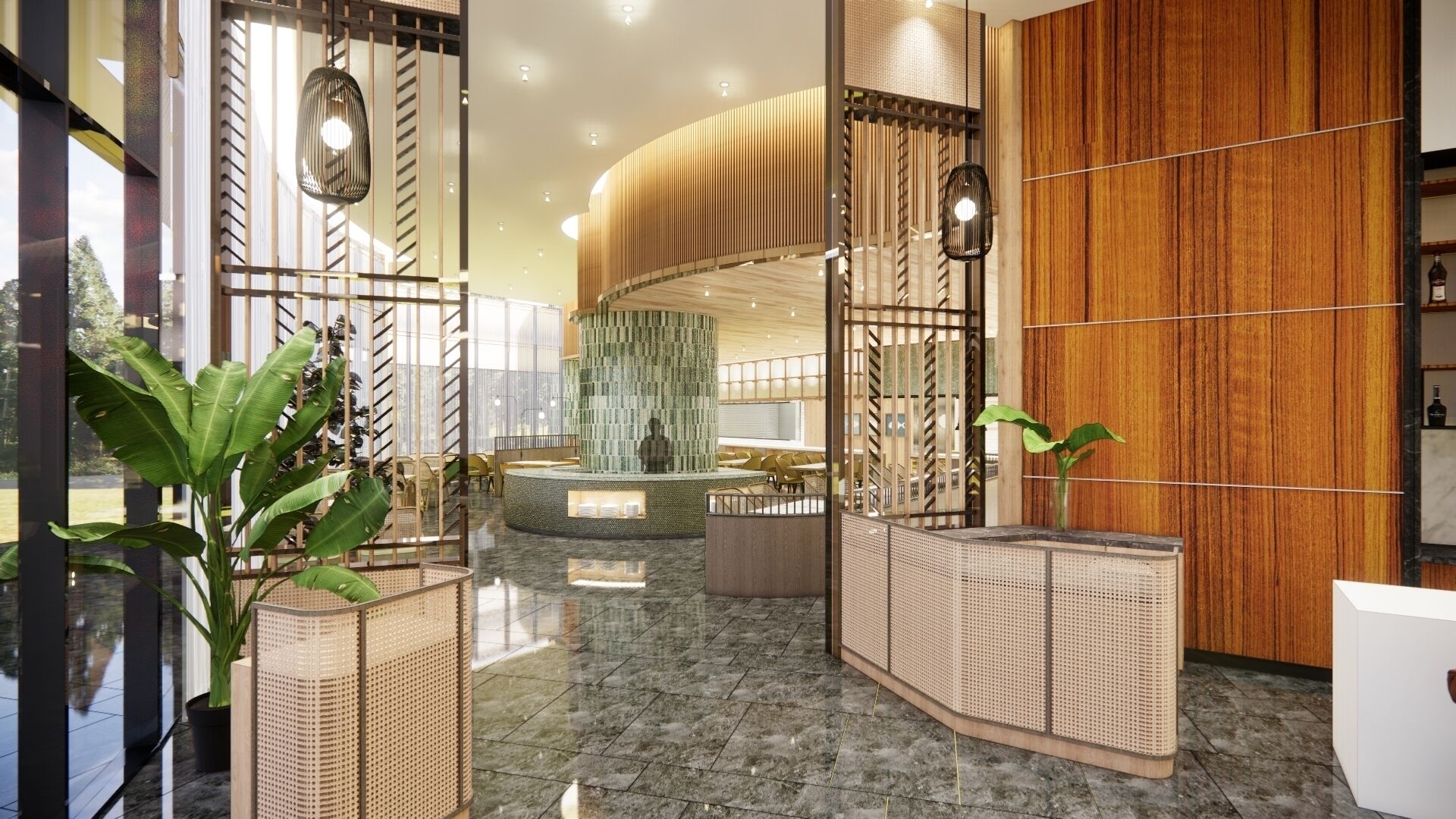 7 restaurants, breakfast, lunch, dinner served; American cuisine 