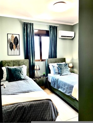 2 bedrooms, soundproofing