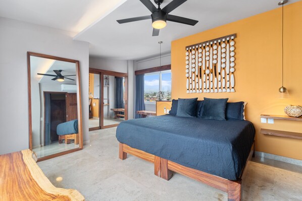 2 bedrooms, desk, iron/ironing board, free WiFi - Stunning PH with Dedicated Office Space in 5D Area (Puerto Vallarta)