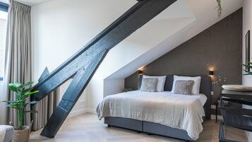 2 slaapkamers, een strijkplank/strijkijzer, wifi, beddengoed