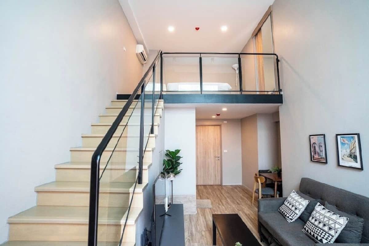 Junior loft | 1 slaapkamer, luxe beddengoed, gratis wifi, beddengoed