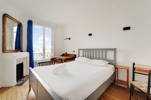 4 dormitorios, tabla de planchar con plancha, wifi gratis y ropa de cama