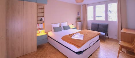 1 bedroom, iron/ironing board, free WiFi, bed sheets
